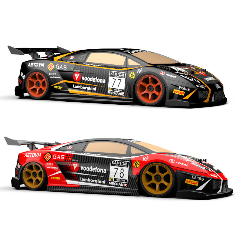 KAMTOM KM18193 RC Drift Car 1:18 4WD Full-Scale Professional Drift Model Car High Speed Racing Car With Light
