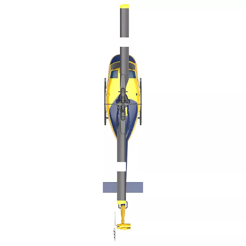 RCERA C032 UH-1 Huey RC Helicopter 6CH 1/48 6-axis Gyro Barometer Altitude Determination Optical Flow Positioning TOF Laser Radar Aerobatic Helicopter