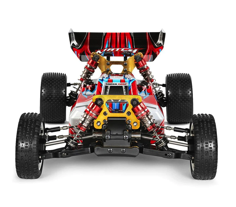 WLtoys 104001 RC Car 45KM/H 4WD Off-Road 2.4G 1:10 Metal Chassis Alloy RC Car Toys