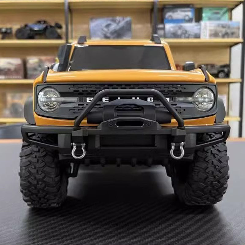 HB R1001 BRONCO 1:10 - Coche teledirigido todoterreno 4x4 con luz LED, escala 1:10