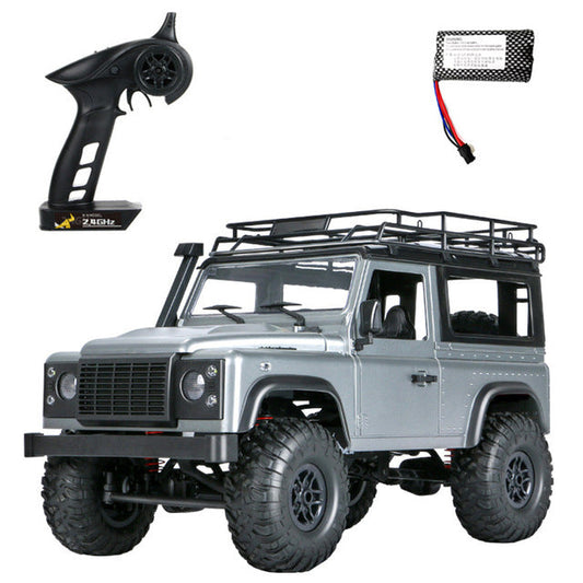 Coche todoterreno RC 1:12 MN99S 2.4G 4WD versión mejorada con intermitentes