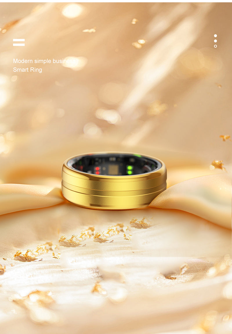 R06 Smart Ring Fitness Ring Heart Rate Monitor Sleep Tracker Blood Oxygen Pedometer Calories Step Counter Fitness Tracker