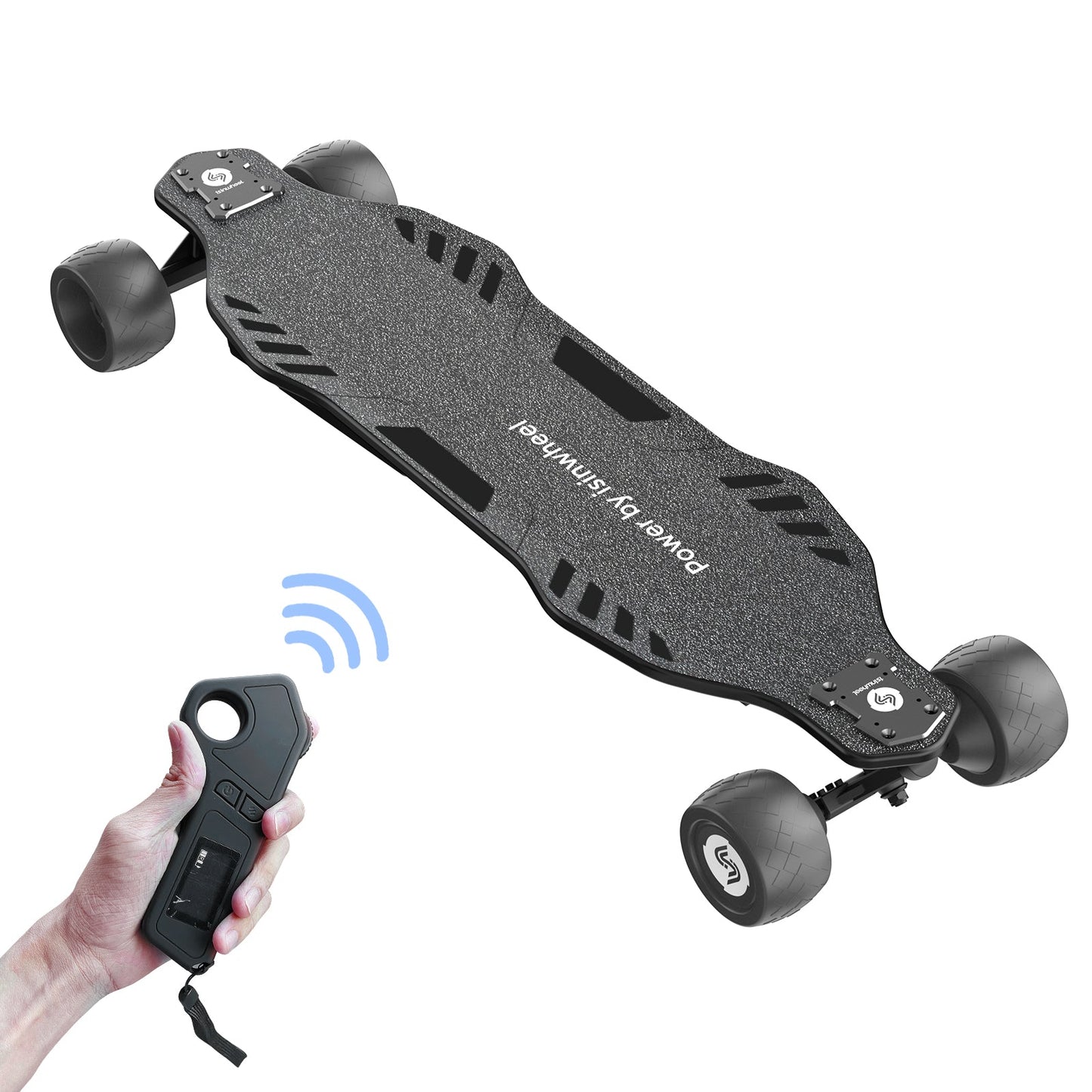 isinwheel V8 Electric Skateboard with Portable Removable Battery & Remote Control
