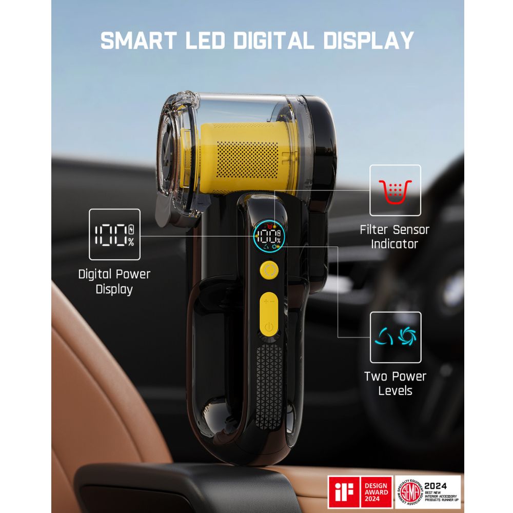 Fanttik Fold V10 Apex Foldable Car Vacuum Dynamicclean®