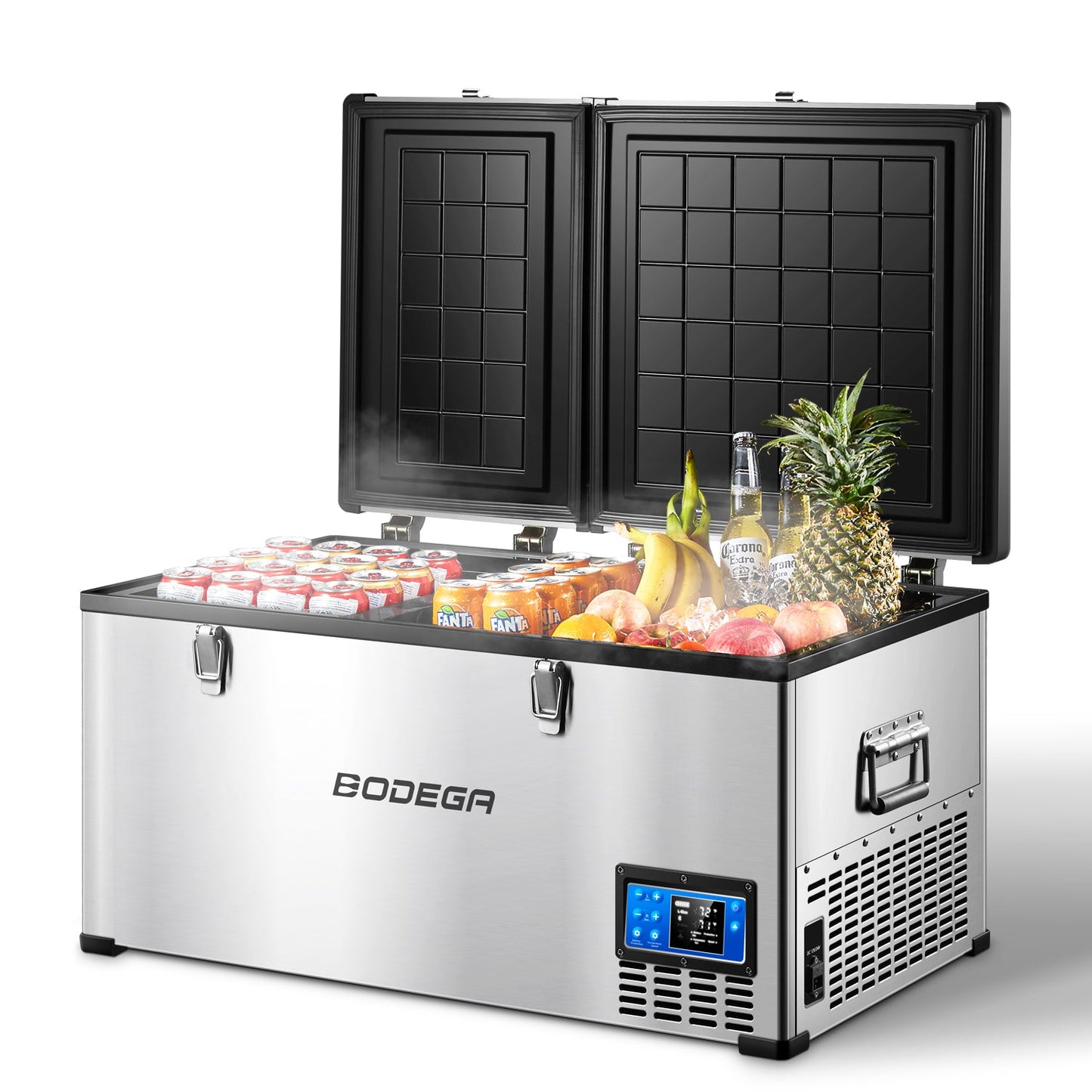 BODEGAcooler Portable Refrigerator Freezer 85qt/80L Dual Zone