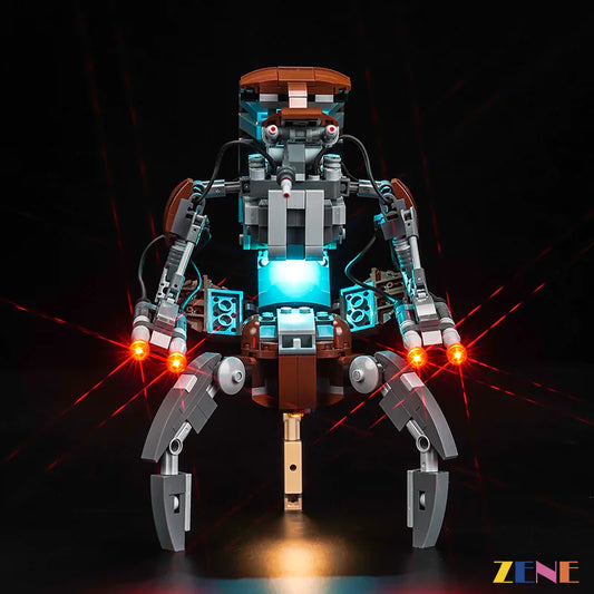 Kit de iluminación para LEGO Droideka n.° 75381 Star Wars