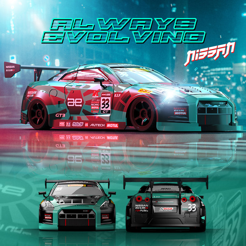 KAMTOM KM1801 RC Drift Car 1:18 4WD Full-Scale Professional Drift Model Car High Speed Racing Car With Light