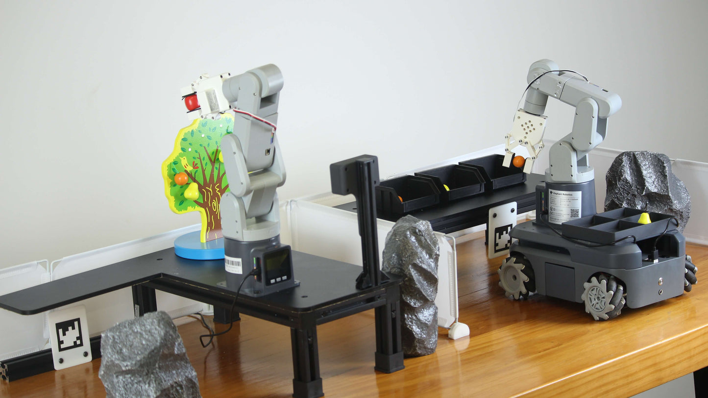 Robotics Education Solution:Compound Robot with 3D vision