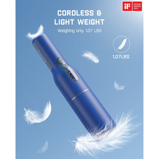 Fanttik Slim V7 Pocket Cordless Car Vacuum RobustClean® Deep Blue