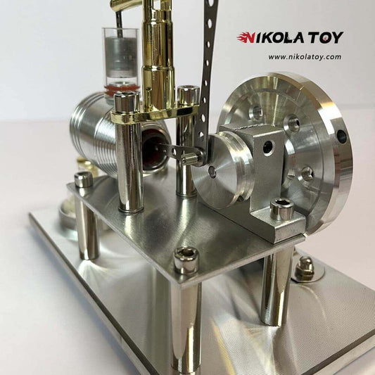 Alloy Stirling Engine+LED Lights