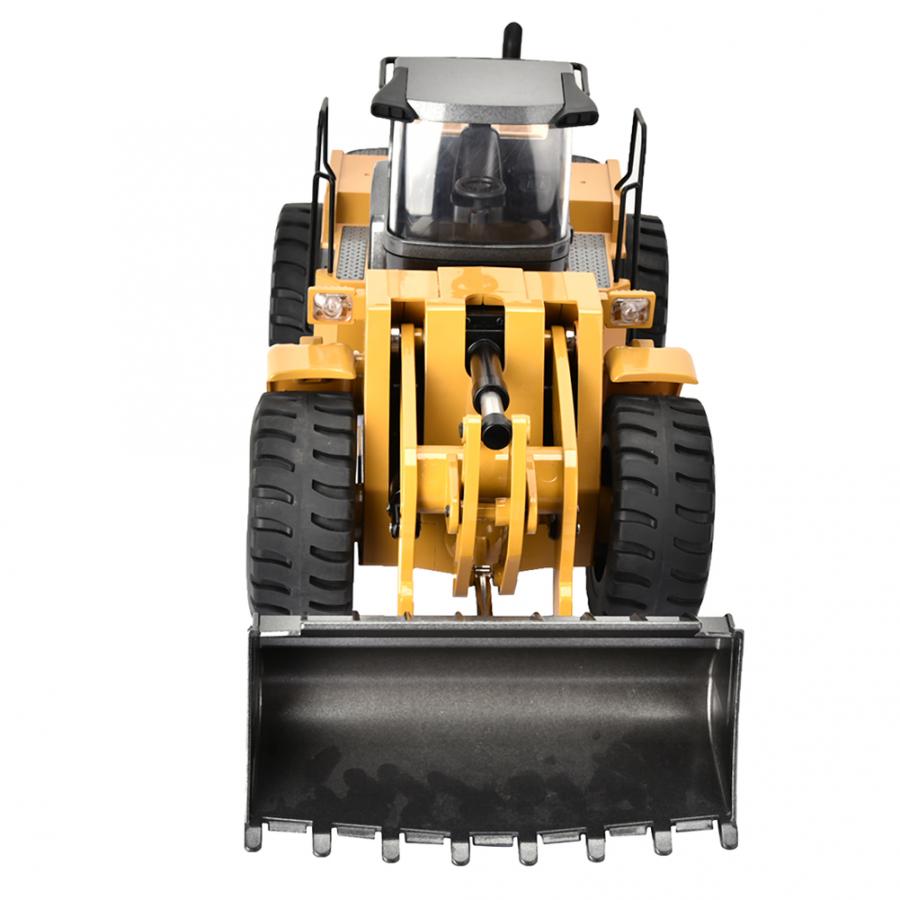 Huina 1583 Alloy Bulldozer Excavator 2.4G 10CH 1:14 Engineering Construction RC Car
