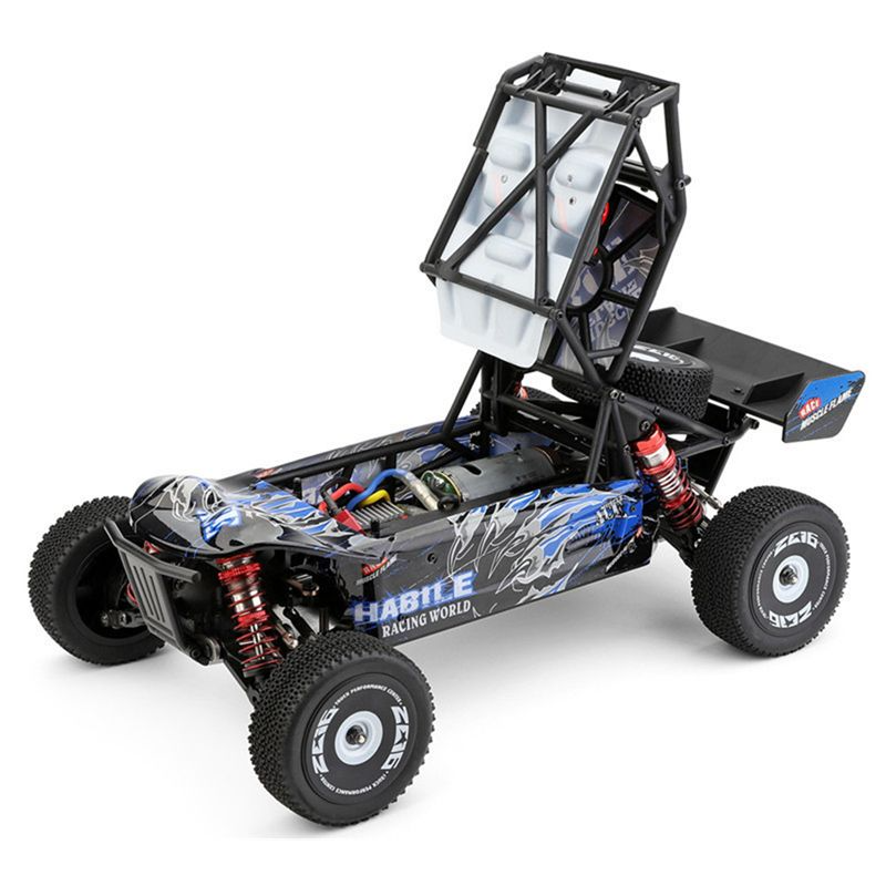 WLtoys 124018 4WD RC Car 60Km/h High Speed 1:12 2.4G Off-road Drift Metal Chassis RC Car Toys