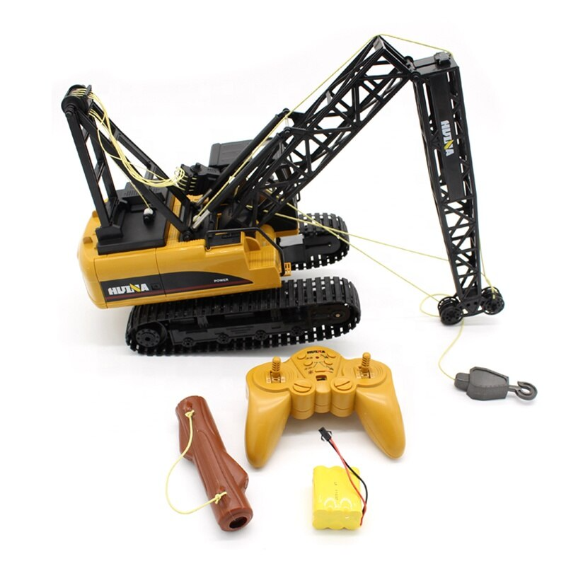 Huina 1572 Alloy Lifting Engineering Truck 15CH 1:14 2.4G With Sound/Light Car Toy