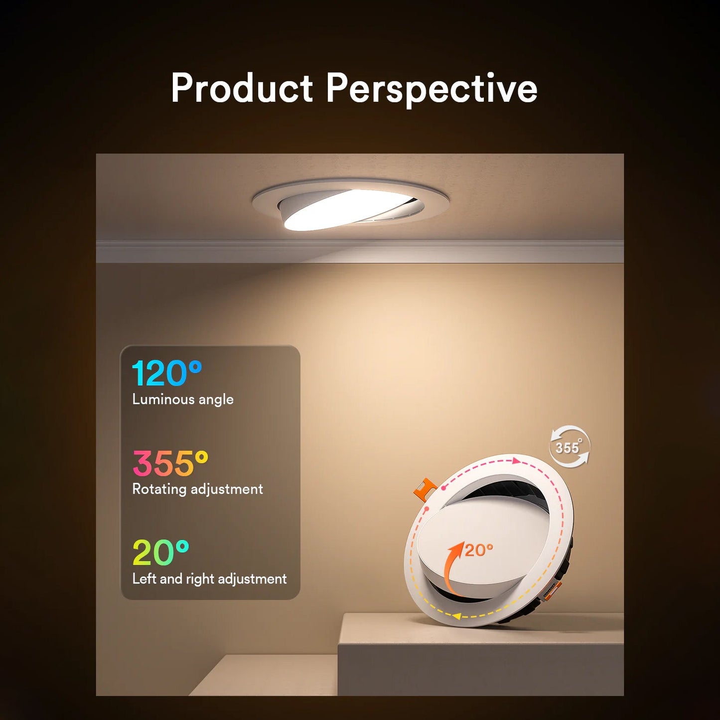 Lumary Smart RGB Gimbal Light Max