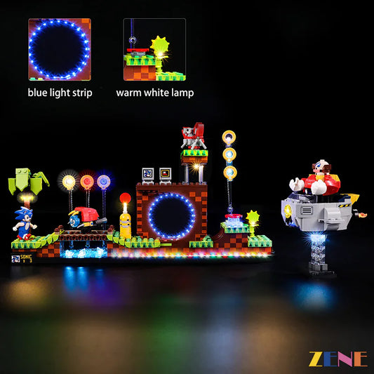 LEGO Sonic the Hedgehogs™ – Green Hill Zone #21331 (Ver. 2) Light Kit