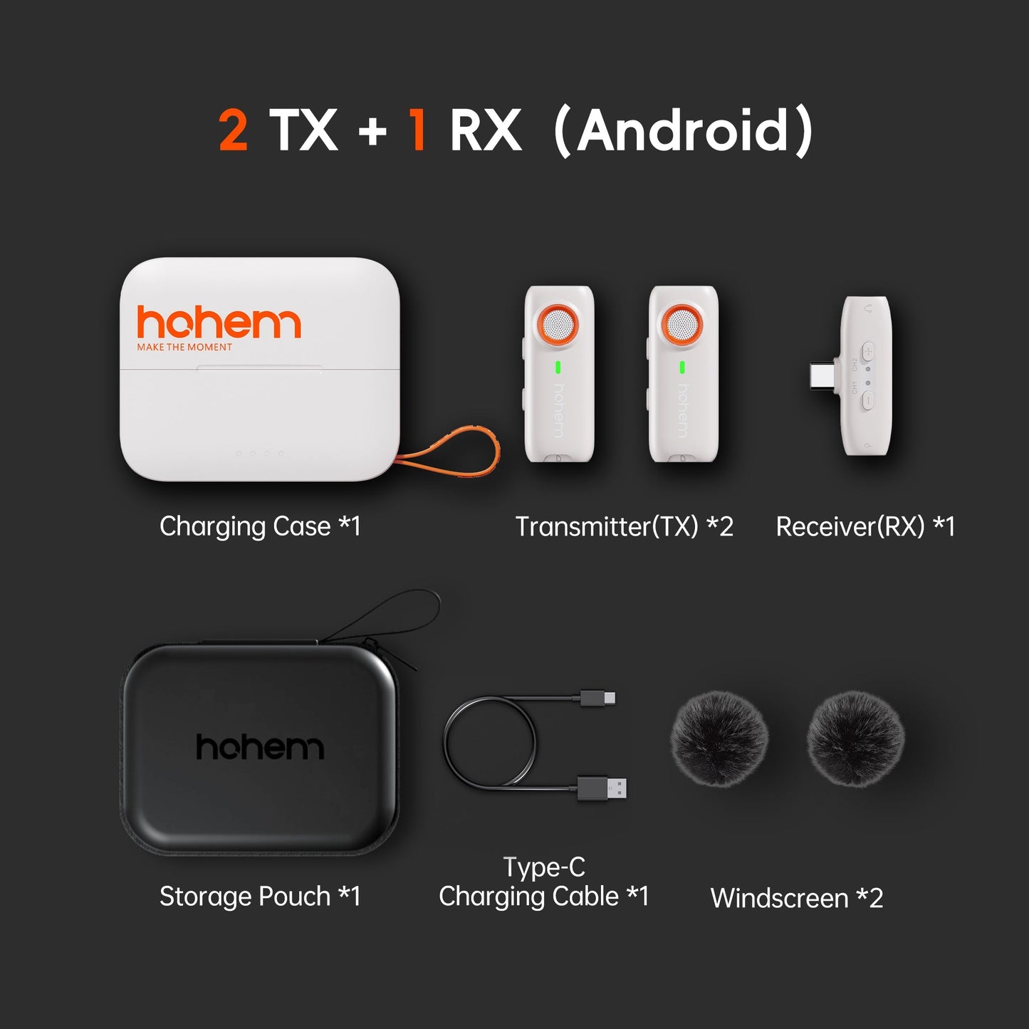 Hohem Lavalier Lapel Microphone