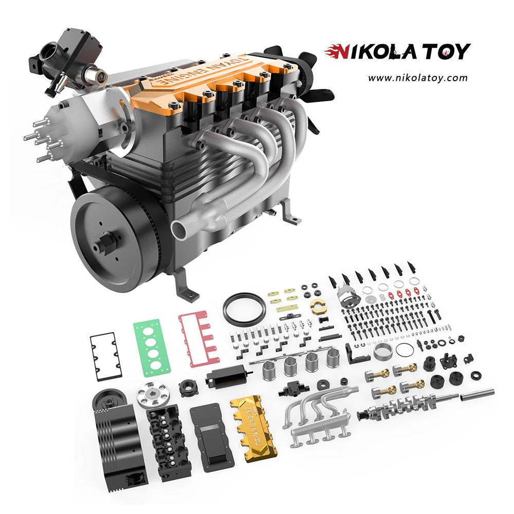 Toyan L400 Micro Internal Combustion Engine - Gift Set