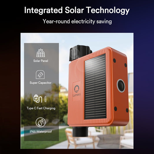 Lumary  WiFi  Solar Water Timer