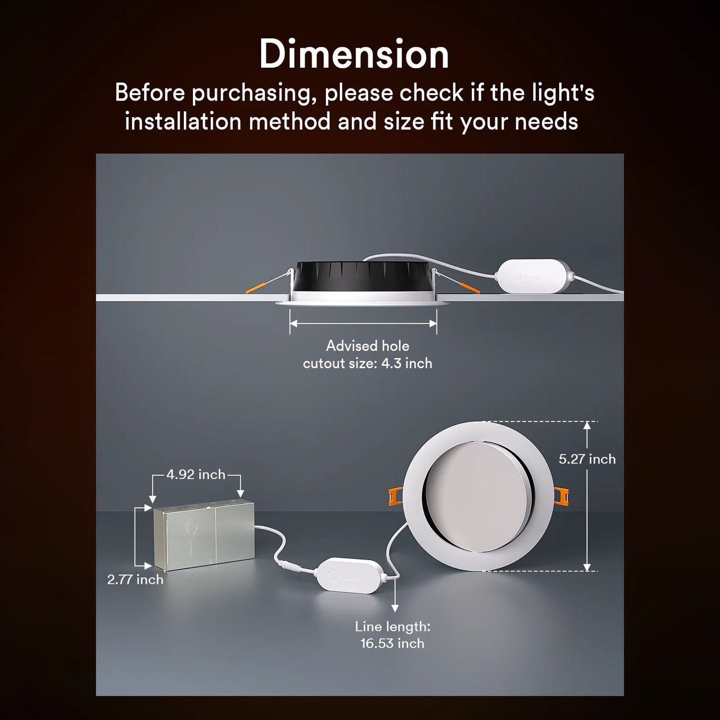 Lumary Smart RGB Gimbal Light Max