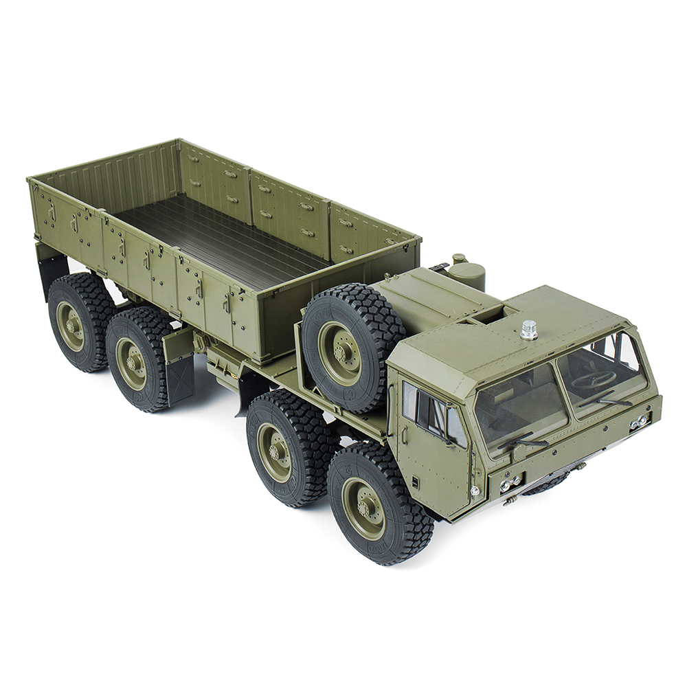 HG P801 P802 US Army Military Truck RC Car 1/12 8X8 M983 2.4G with Sound & Light Upgrades 5KG Load Capacity