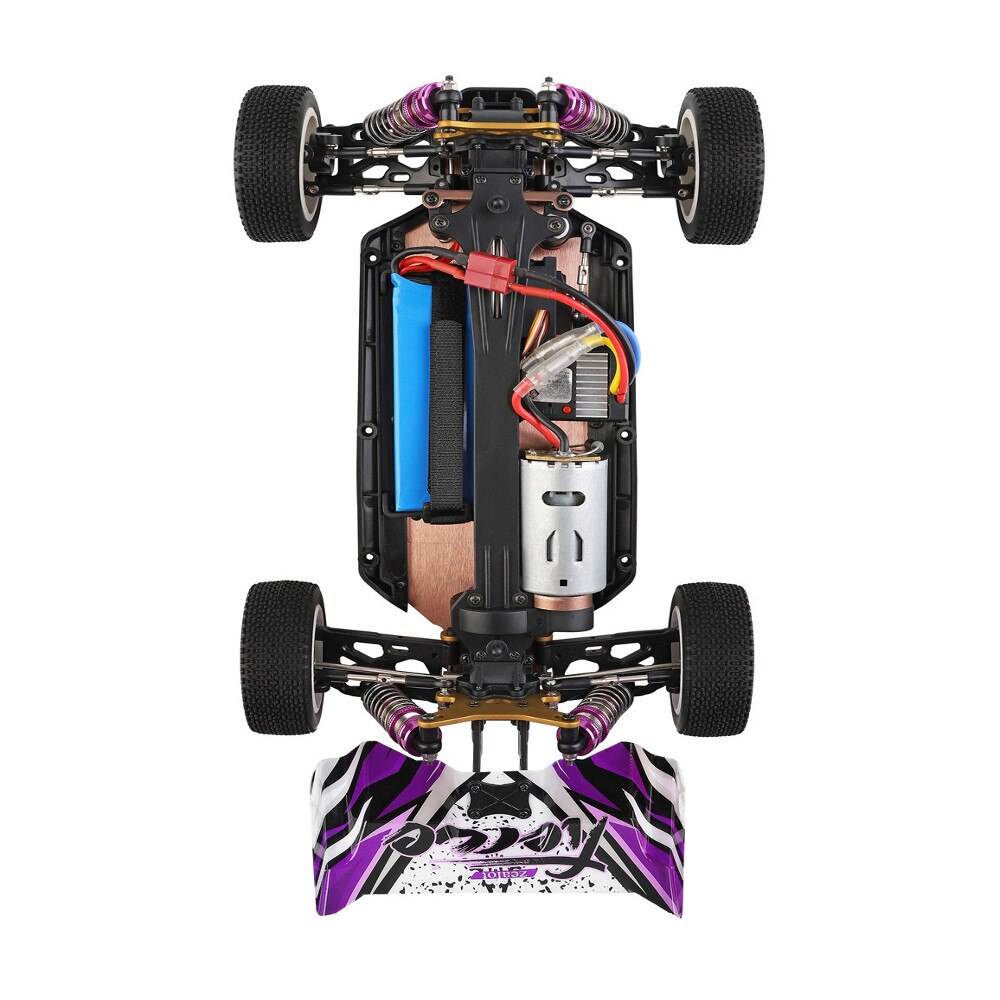 WLtoys 124019 4WD RC Car High Speed 60km/h 1:12 Metal Chassis Off-Road Climbing Drift Car Toys