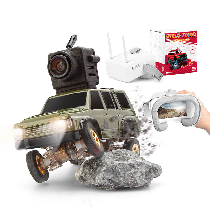 SNICLO SNT Y60 3005 1:64 RC Car FPV Goggles Car Removable Mangtic FPVBOX 4WD Car Simulation Drift Climbing Truck Gift for Kids