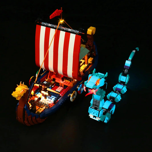 LEGO Viking Ship and the Midgard Serpent #31132 Light Kit