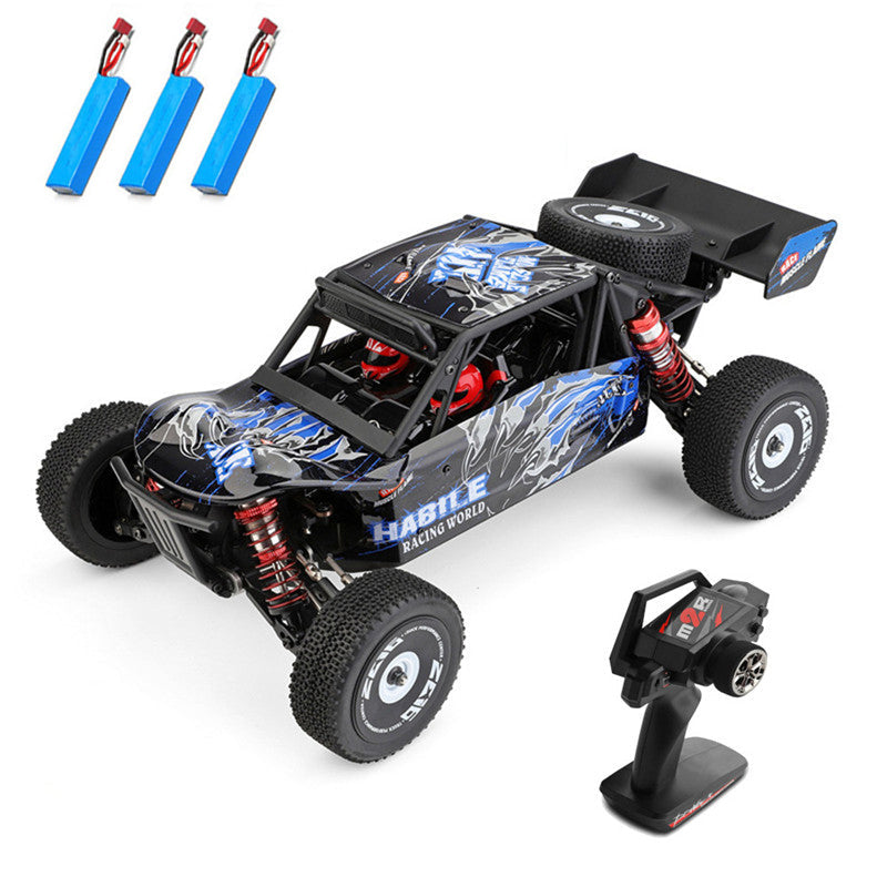 WLtoys 124018 4WD RC Car 60Km/h High Speed 1:12 2.4G Off-road Drift Metal Chassis RC Car Toys