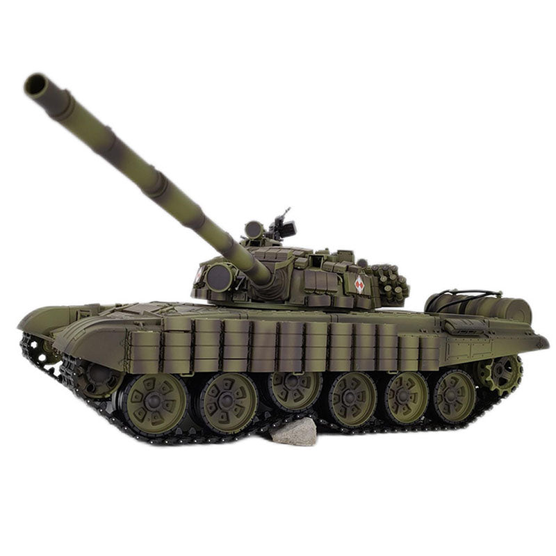 Heng Long 3939 T-72 RC Tank Russian Main Battle Off Road Tank Upgrade Metal Version Armor Tank Toys Gift