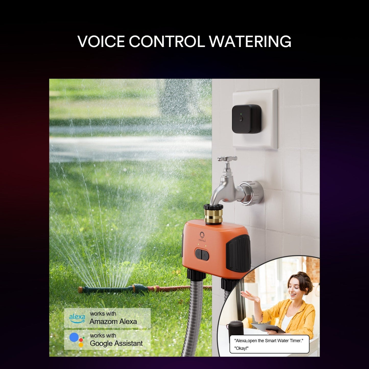 Lumary Smart Water Timer 2 Zone
