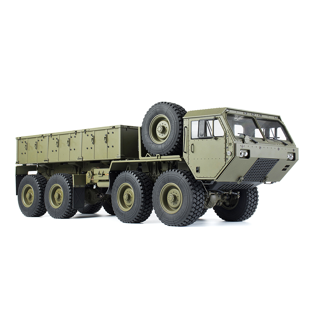 HG P801 P802 US Army Military Truck RC Car 1/12 8X8 M983 2.4G with Sound & Light Upgrades 5KG Load Capacity