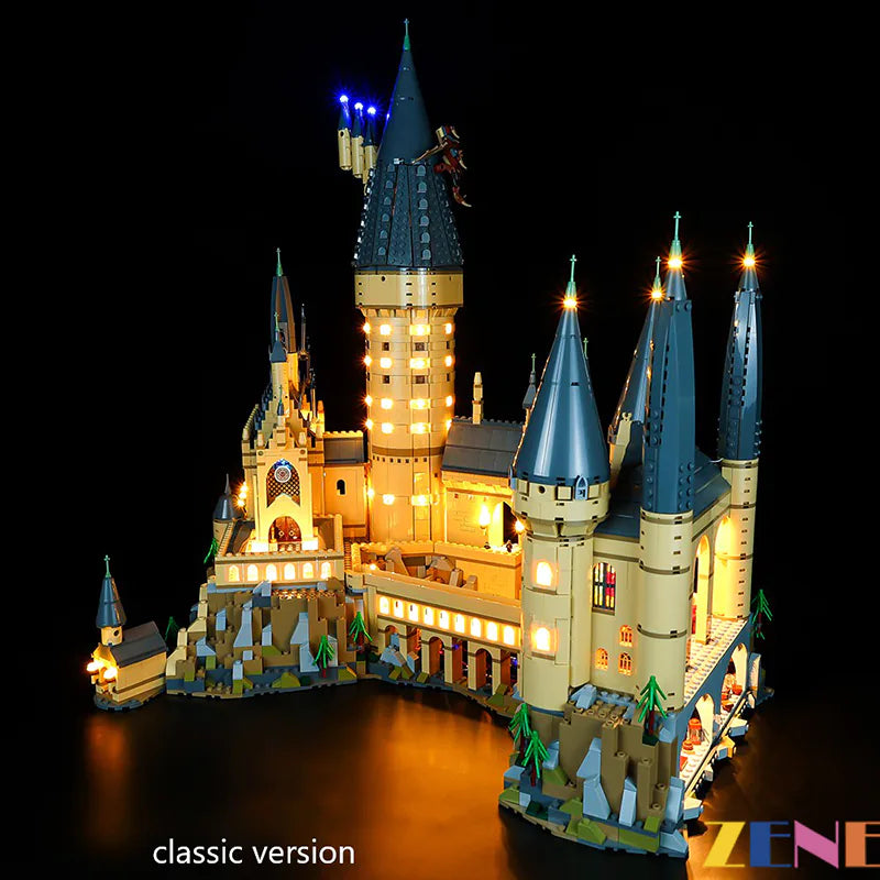Light Kit for LEGO Hogwarts Castle #71043 (Bright Version)