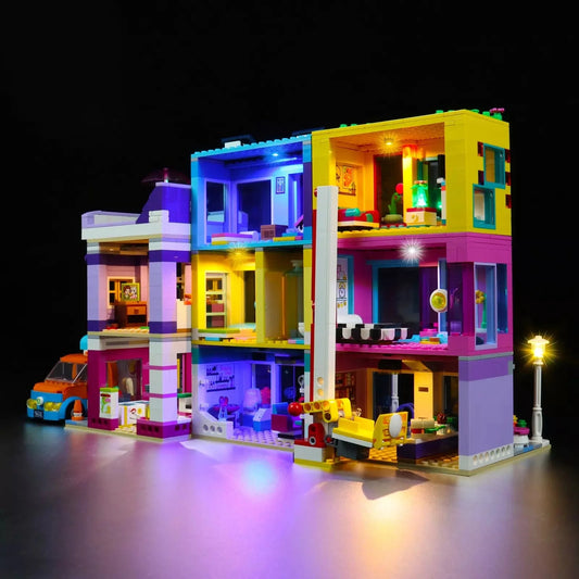Kit de iluminación LEGO para el edificio Main Street n.° 41704