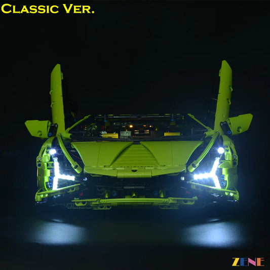 Kit de iluminación para LEGO Lamborghini Sian Fkp37 n.° 42115