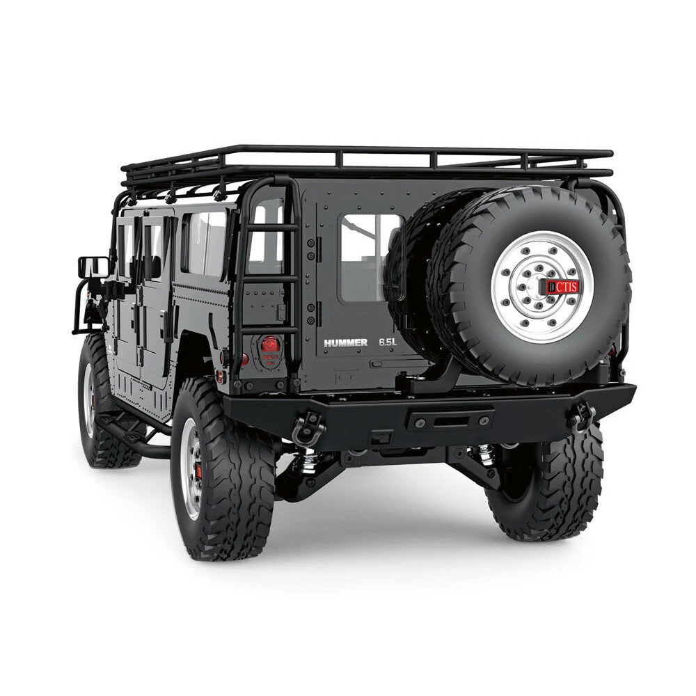 HG P415 1/10 RC Coche 4x4 16CH Hummer 2.4G Versión de aleación Modelo Camión Juguetes Regalos