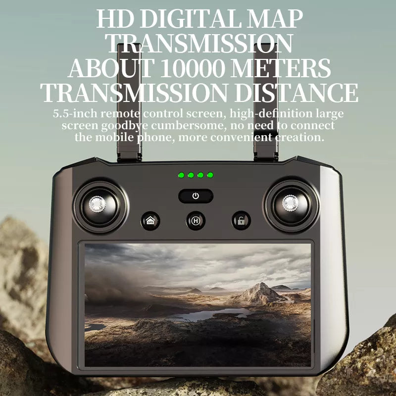 KF104 MAX2 NEW 8K Drone EIS Camera 3-Axis Gimbal Intelligent Obstacle Avoidance 5G GPS Quadcopter with Screen Remote control