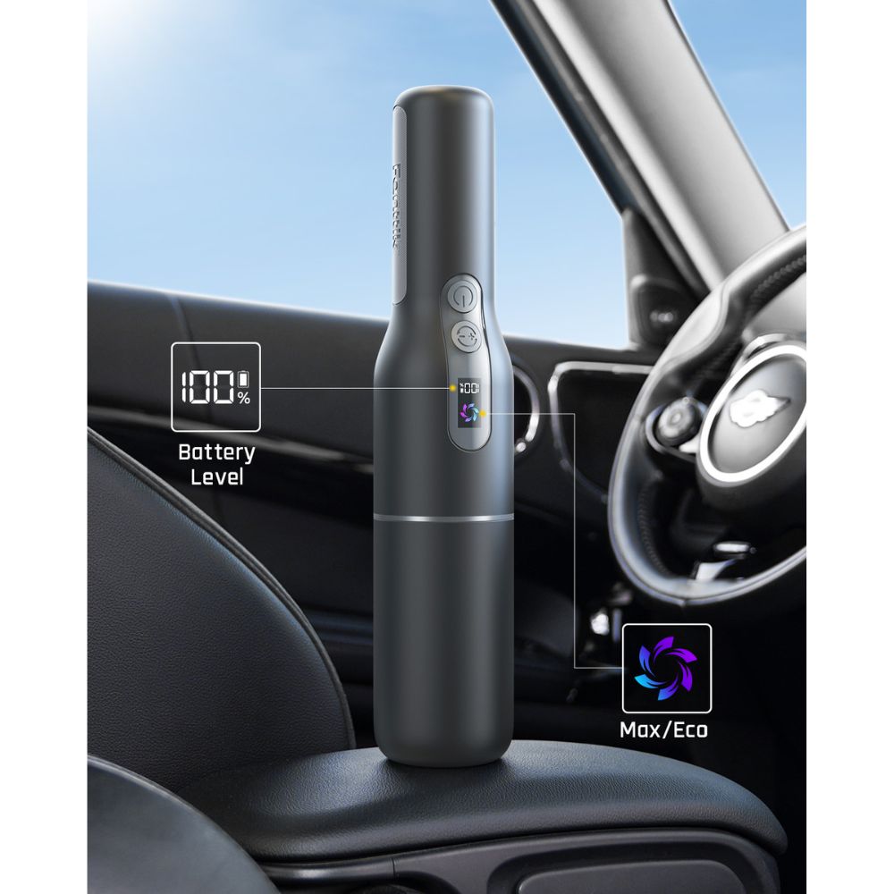 Fanttik Slim V7 Pocket Cordless Car Vacuum RobustClean® Gray