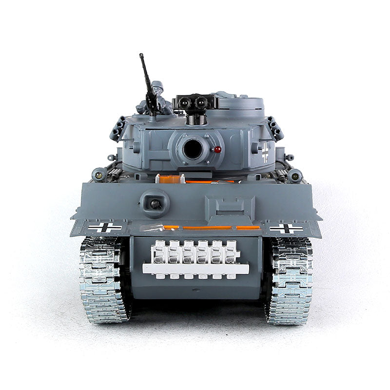 RC Tank German Tiger ZY 812 PRO 1:18 RC Car Metal Track Metal Road Wheels Electric Battle RC Tank Toy