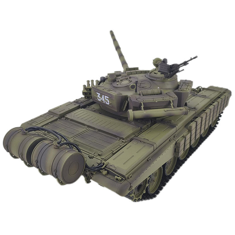 Heng Long 3939 T-72 RC Tank Russian Main Battle Off Road Tank Upgrade Metal Version Armor Tank Toys Gift
