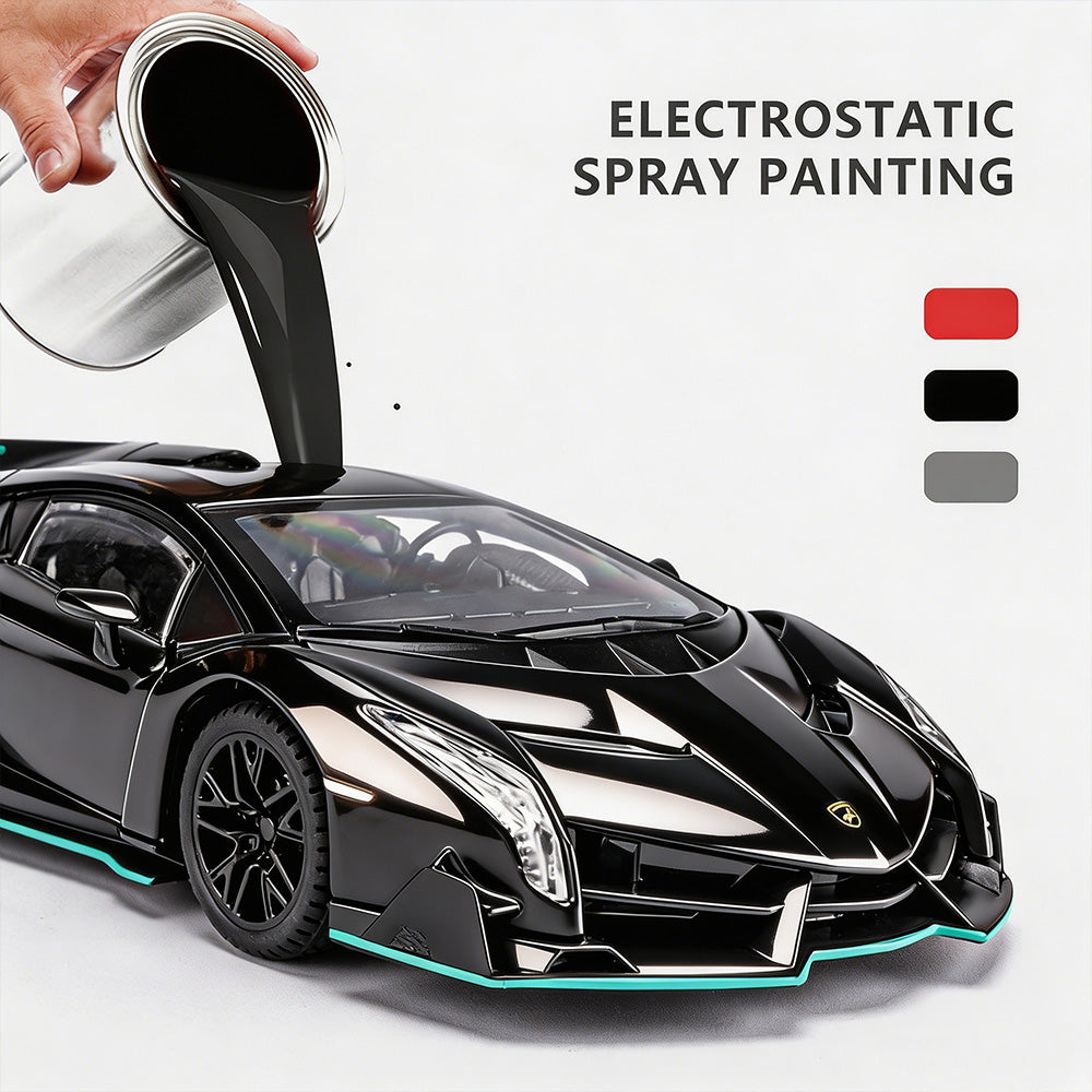 Alloy 1/22 Lamborghini Poison Model Car