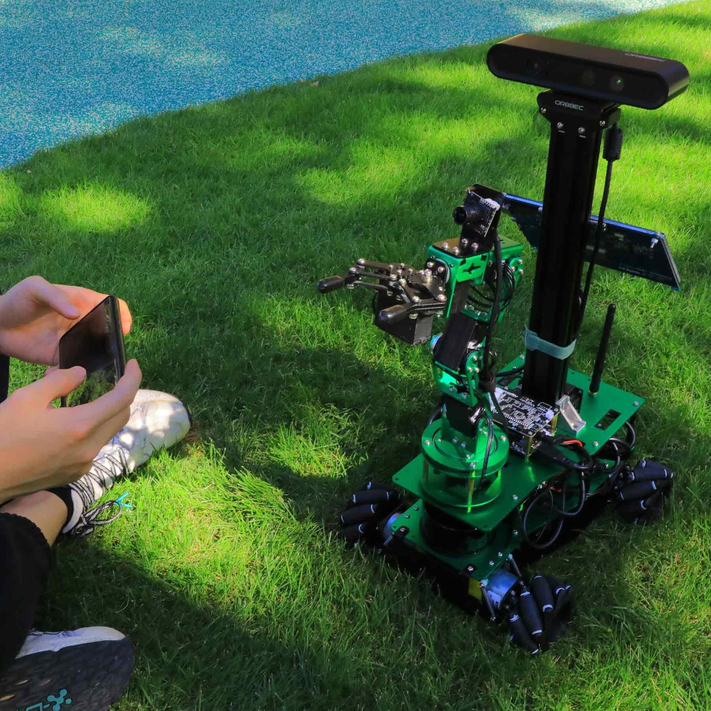ROSMASTER X3 PLUS ROS STEM Education Python Programming Robot for Jetson NANO 4GB/Orin NX/Orin NANO/RaspberryPi 5B