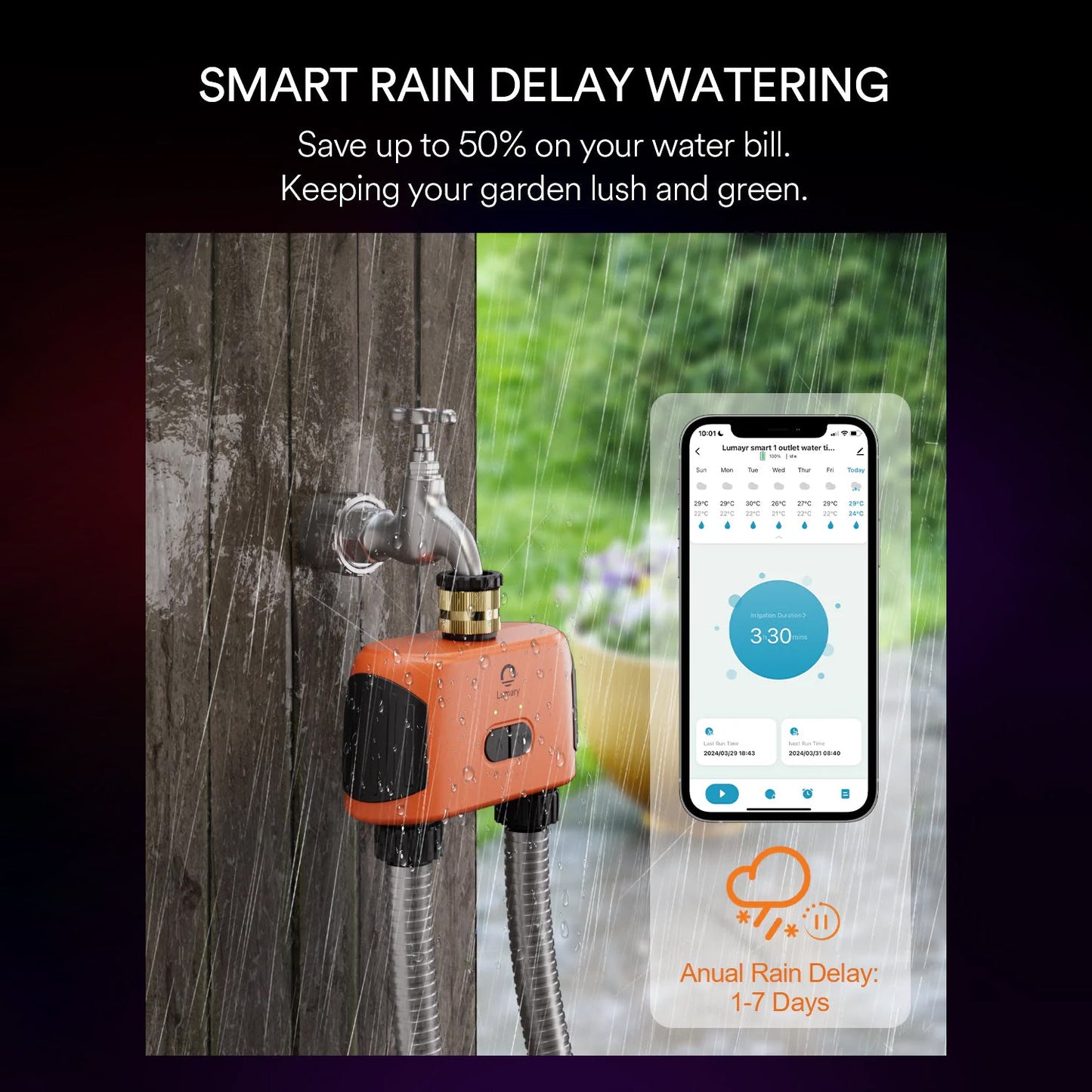 Lumary Smart Water Timer