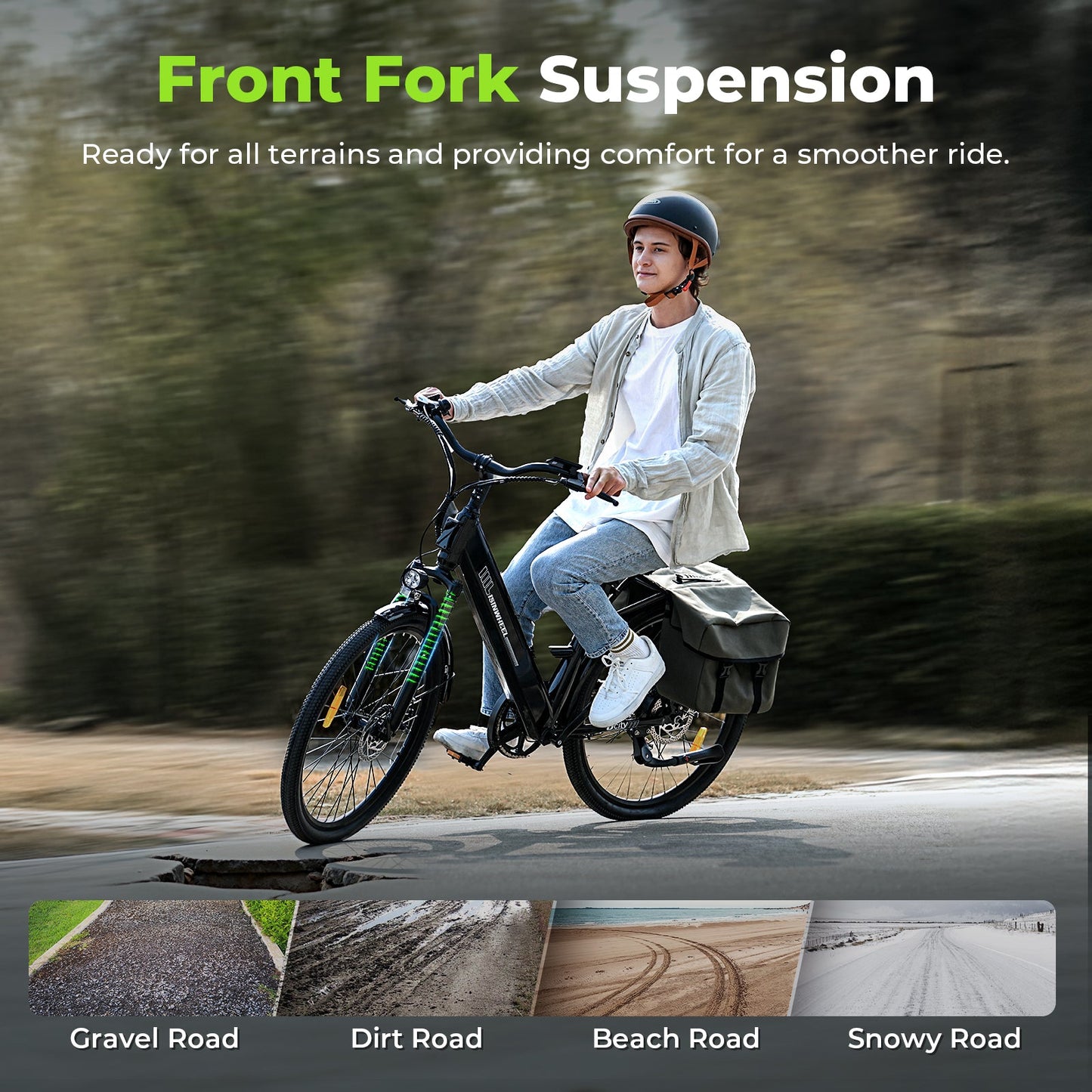isinwheel Ucity Electric Cruiser Bike