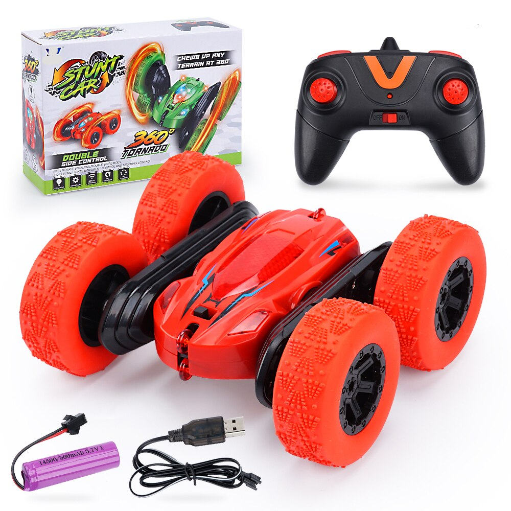 RC Stunt Car X010 4WD Off Road Car 2.4Ghz Double Sided RC Car RTR Toy Gift