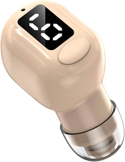 Single Invisible Bluetooth Earbuds Smallest Tiny Hidden Headphones for Work