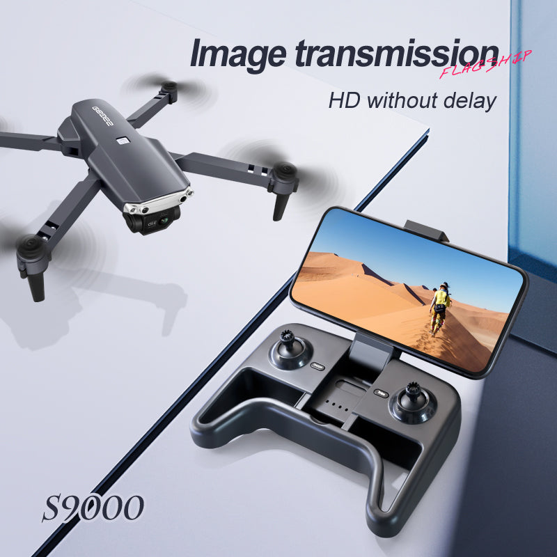 RC Drone S9000 Large Size Folding Drone 4k ESC Camera Hd Obstacle Avoidance Quadcopter