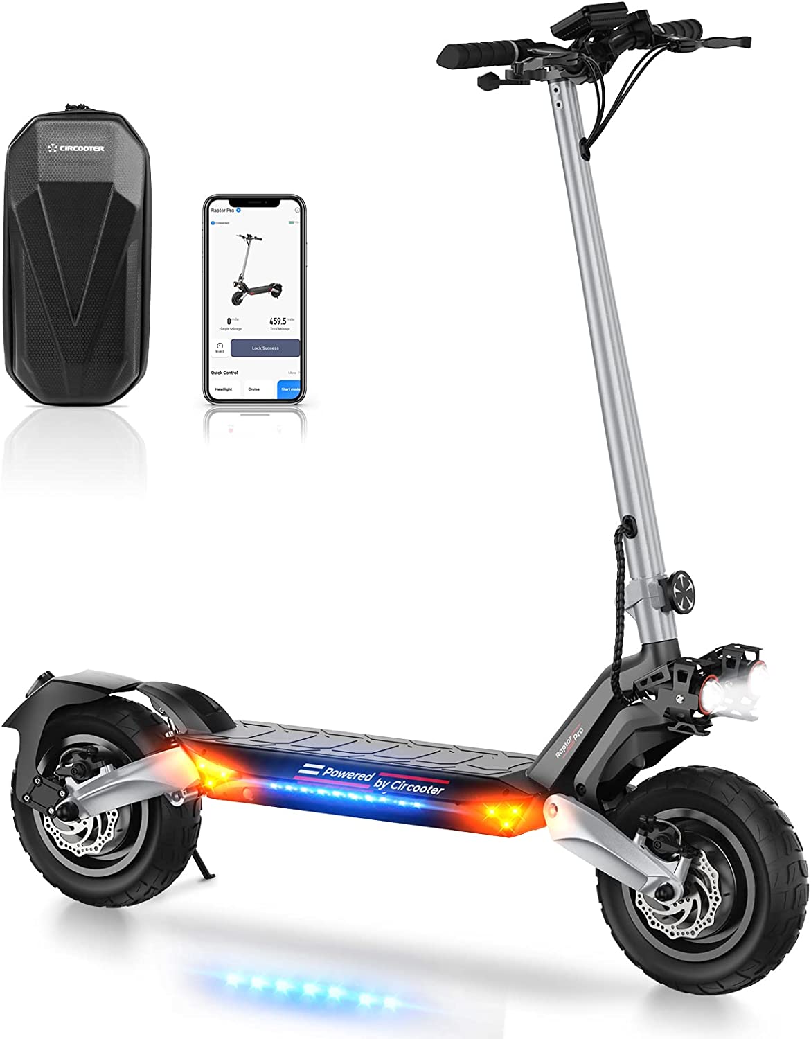 RPro 1600W Dual Motors Off Road Electric Scooter