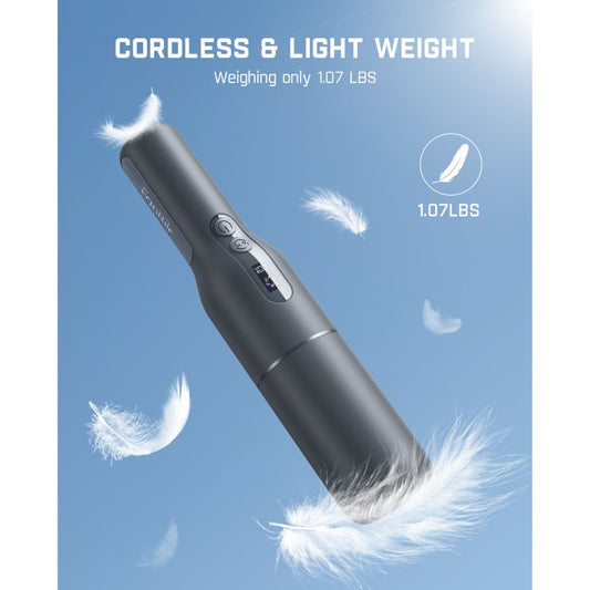 Fanttik Slim V7 Pocket Cordless Car Vacuum RobustClean® Gray