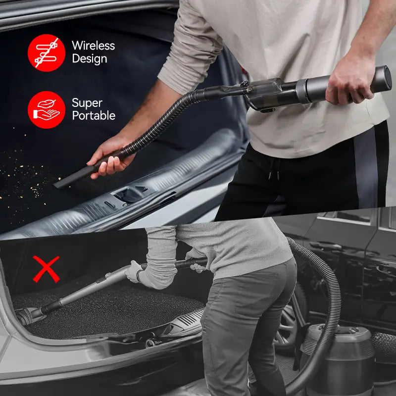 REDTIGER Car Vacuum Wireless Portable Handheld 21000PA