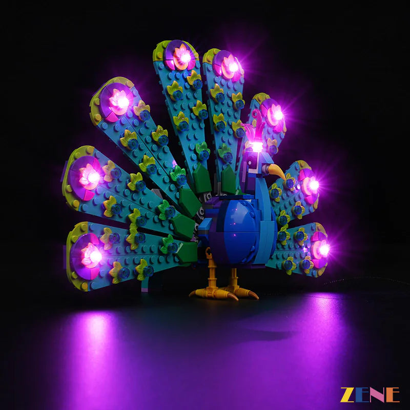 Kit de iluminación para LEGO Exotic Peacock n.° 31157